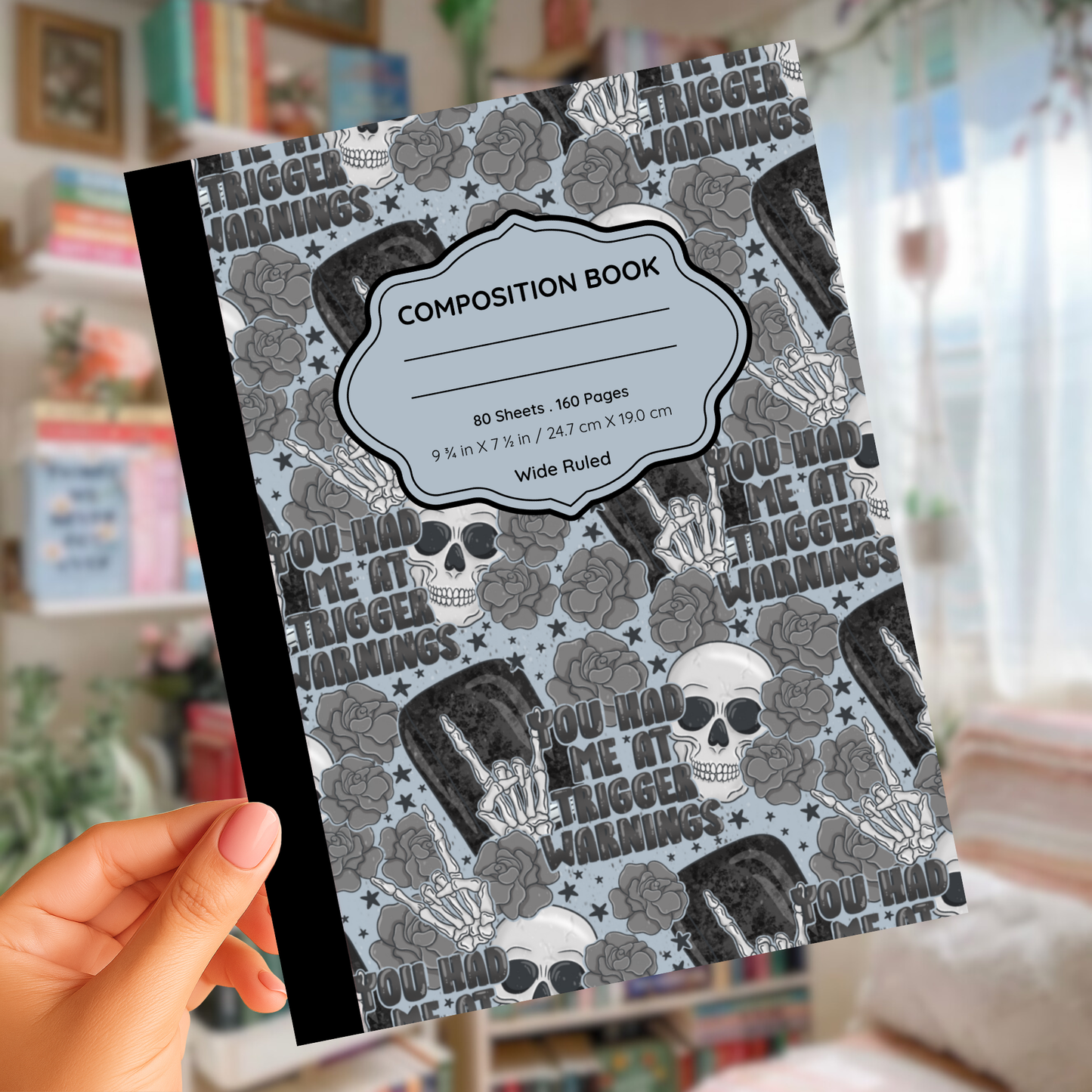 Trigger Warnings Composition Notebook