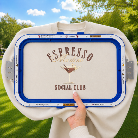 Espresso Martini Embroidered Shirt
