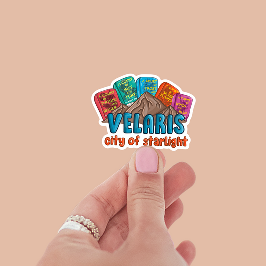 Velaris City of Starlight Sticker