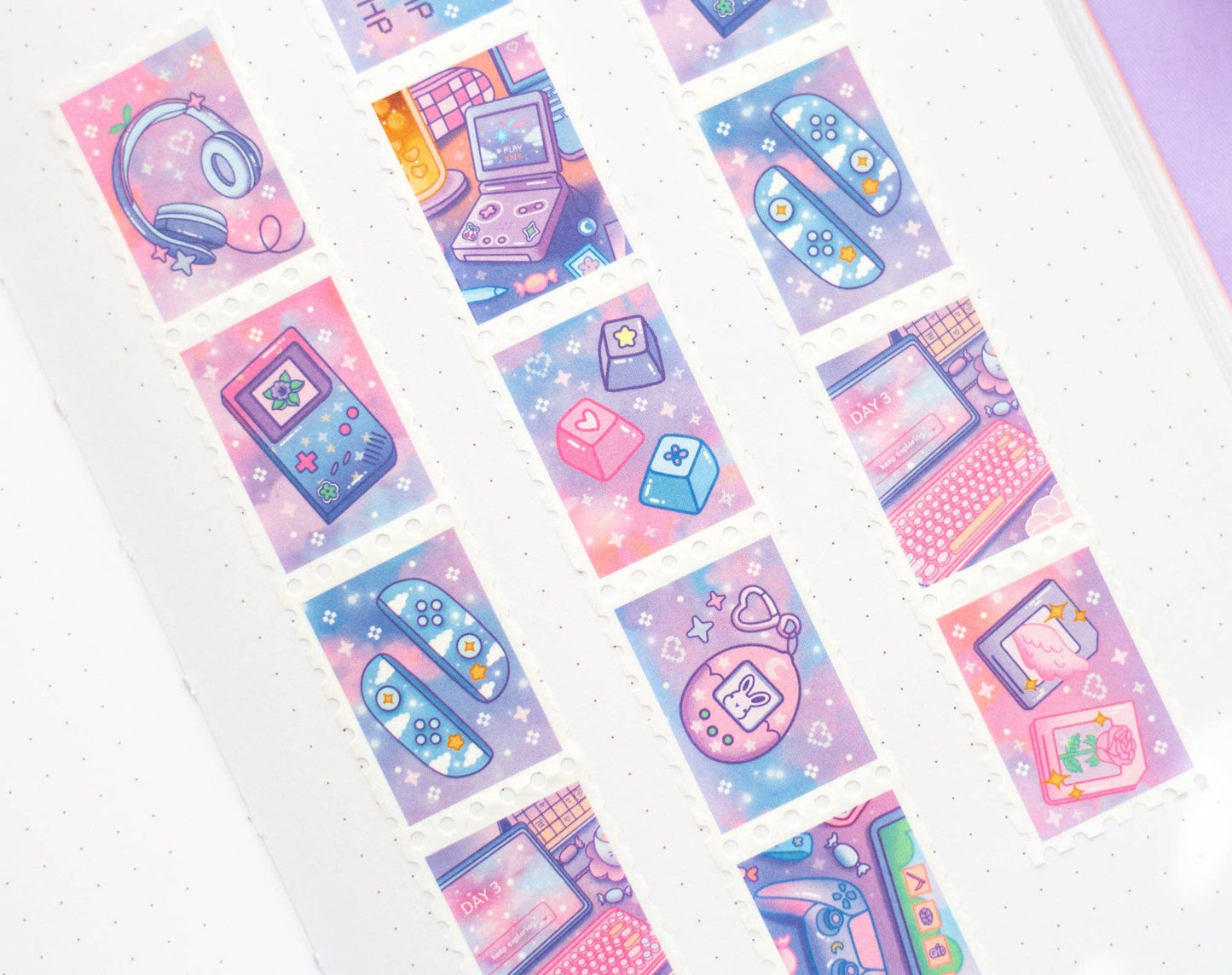 Game Time Stamp Washi Tape
