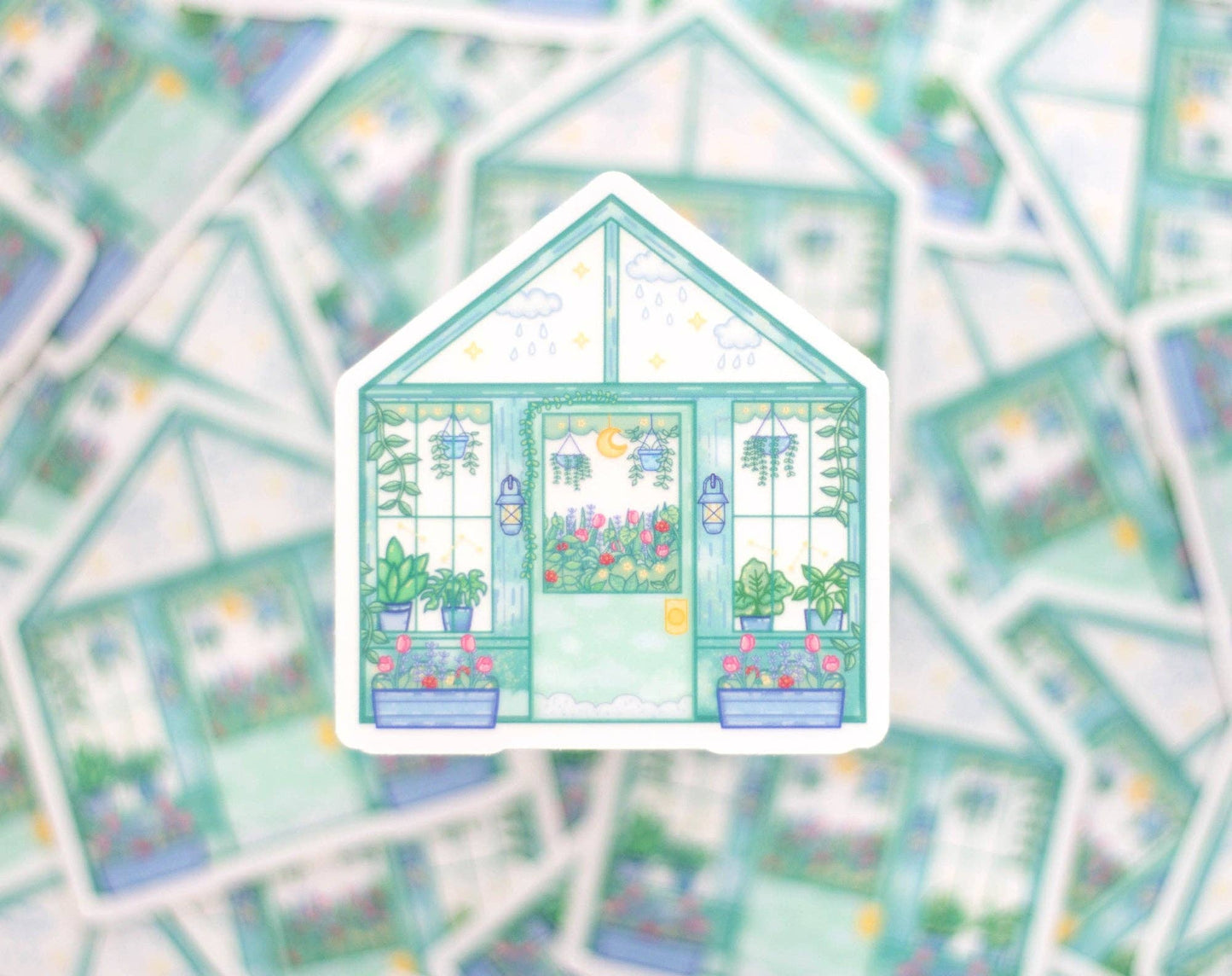 Greenhouse Clear Sticker