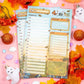 Forest Finds Hourly Schedule Planner Pad