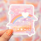 Gratitude Music Player Sticker