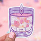 Affirmation Candle Sticker