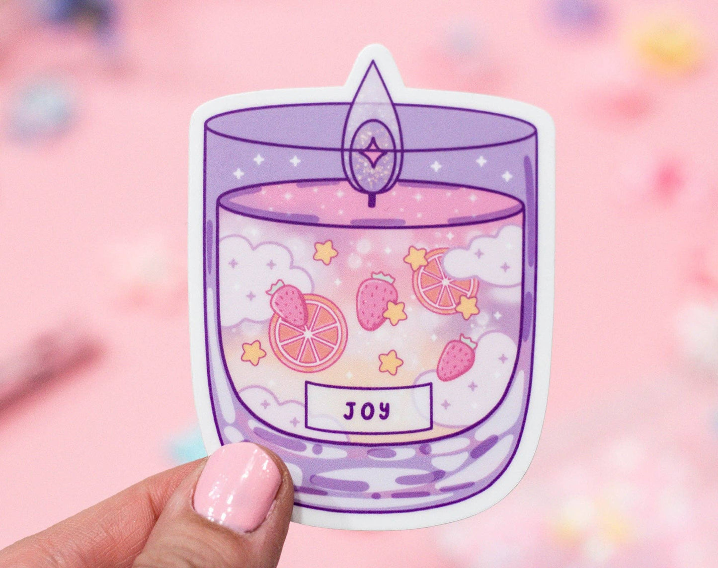 Affirmation Candle Sticker