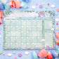 Botanical Bliss Monthly Planner Pad