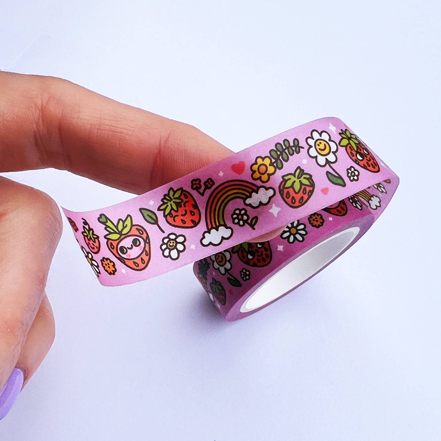 Washi Tape - Strawbebby