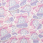 Coquette Bell Clear Sticker