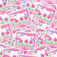 Tulip Dreams Clear Sticker