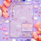 Pastel Academia Daily Planner Pad