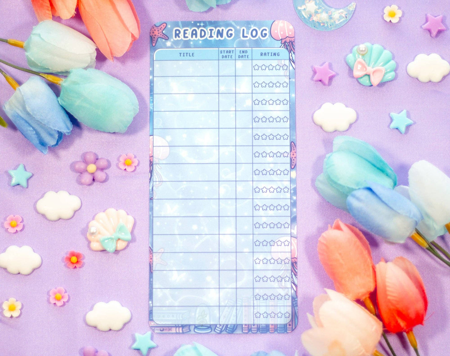 Reading Room Reading Log Bookmark